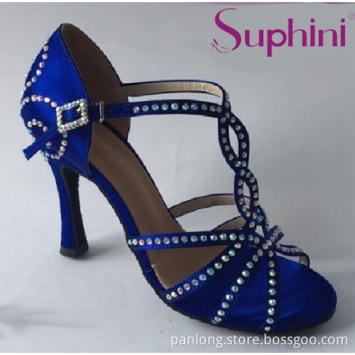 Export Colorful Dance Shoes Crystal Latin Dance Shoes Europe